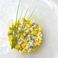 Sea Bass Tartare with Mango