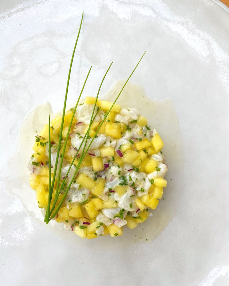 Sea Bass Tartare with Mango