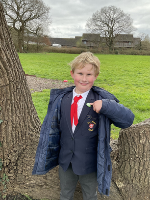 St Albans Primary Pupil awarded Blue Peter Badge for helping hedgehogs! 