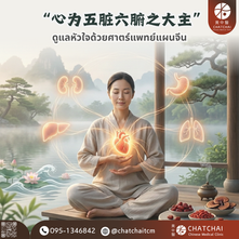 ❤️ ดูแลหัวใจให้แข็งแรง ตามศาสตร์แพทย์แผนจีน