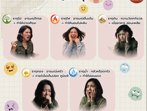 🧠 ปัจจัยภายในที่ส่งผลกระทบต่อปัญจธาตุ