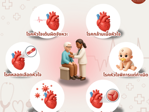 ❤️ โรคหัวใจที่พบบ่อย