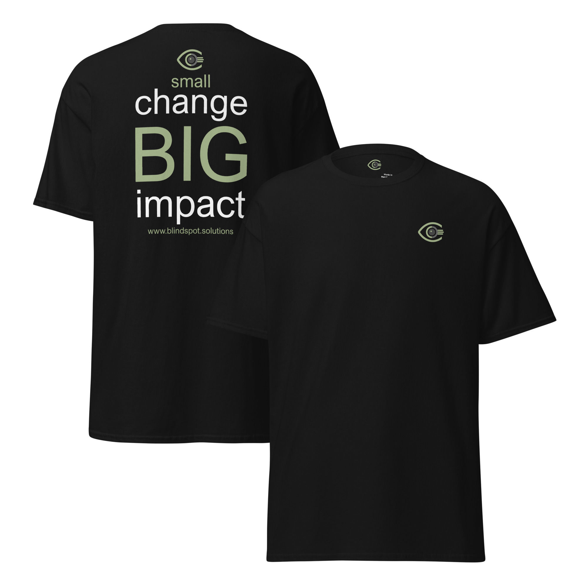 The BlindSpot Tee | Small Change Big Impact