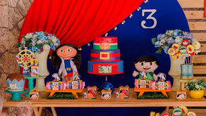 3 anos da Luna, ops da Luiza!