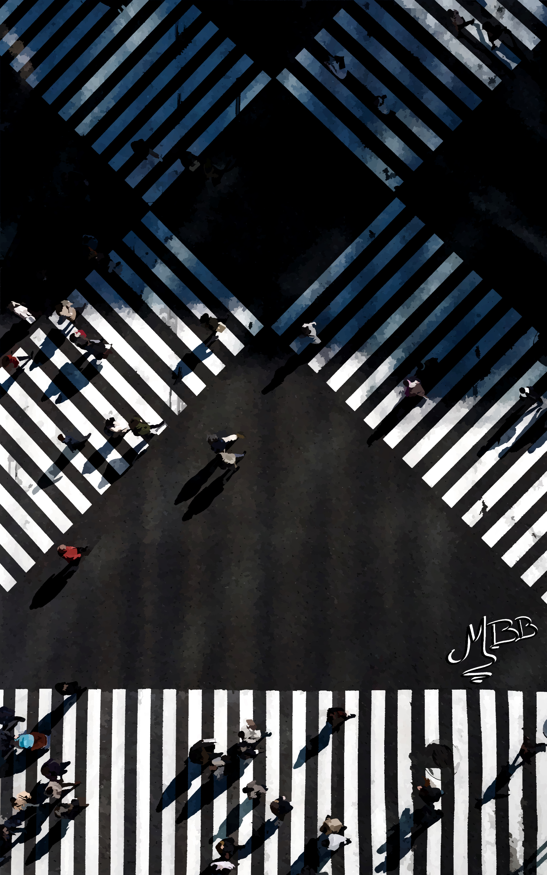 Silent symphony of zebras