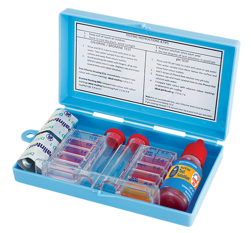 Thumbnail: 2 in 1 - Pool Spa Water Test Kit - Aussie Gold
