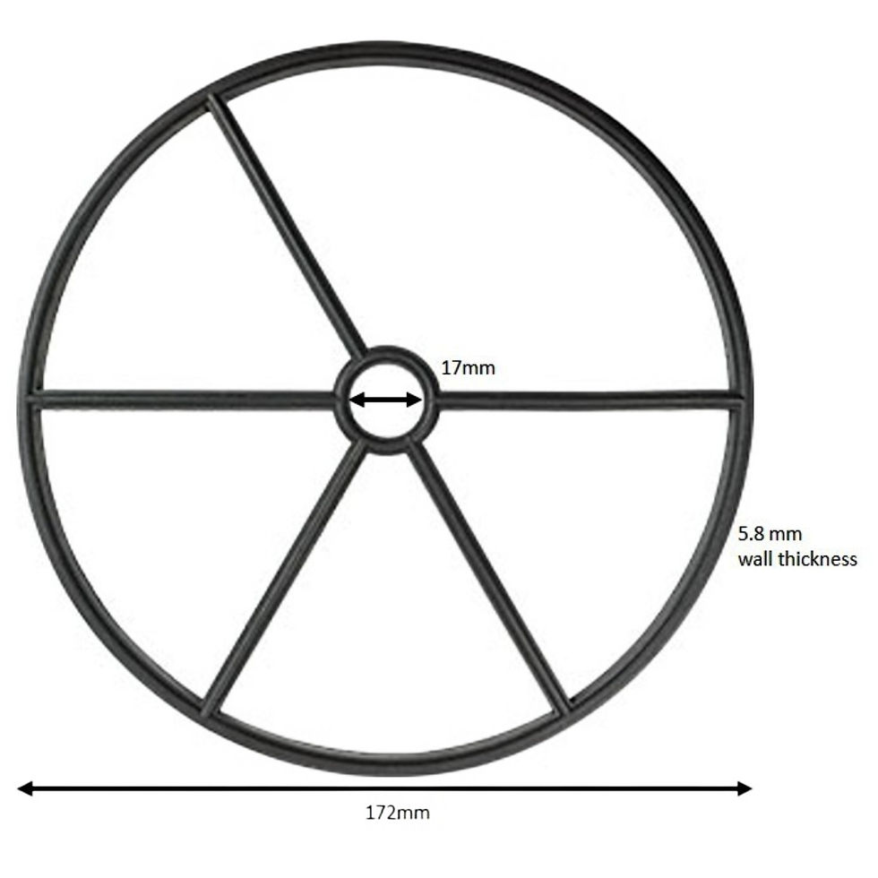 Thumbnail: Spider Gasket - 50mm Praher Davey Neptune Hurlcon - Generic