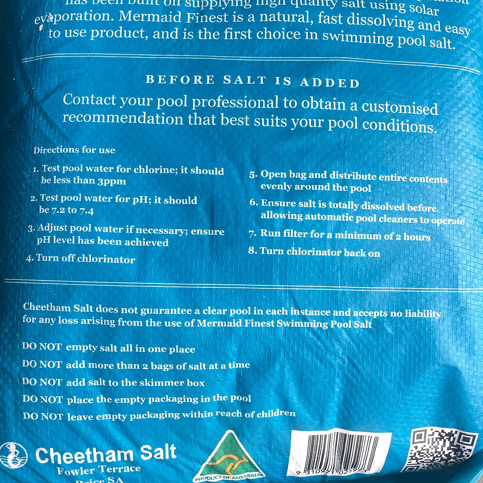 Thumbnail: Mermaid Premium Grade Pool Salt - 20kg