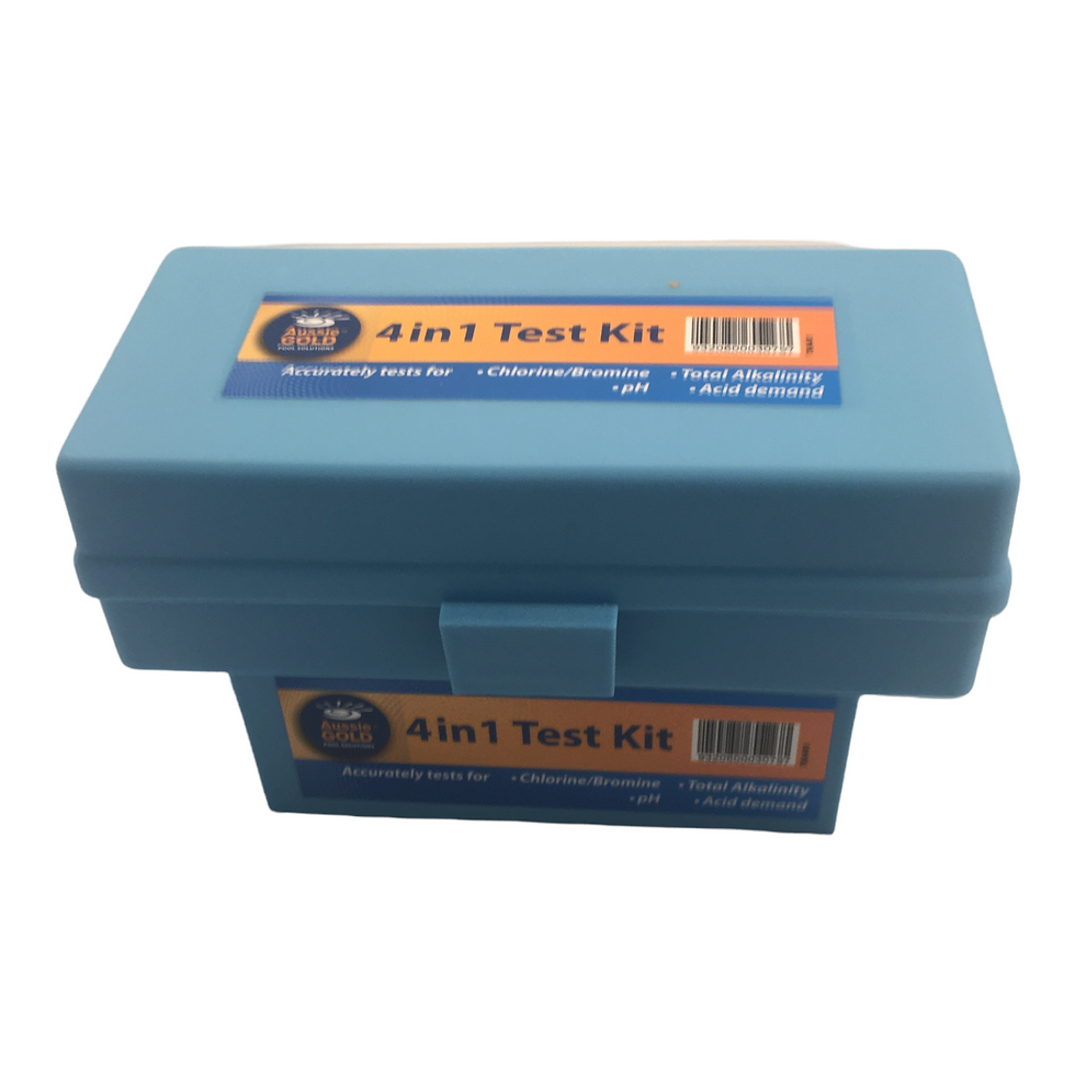 Thumbnail: 4 in 1 - Pool Spa Water Test Kit - Aussie Gold