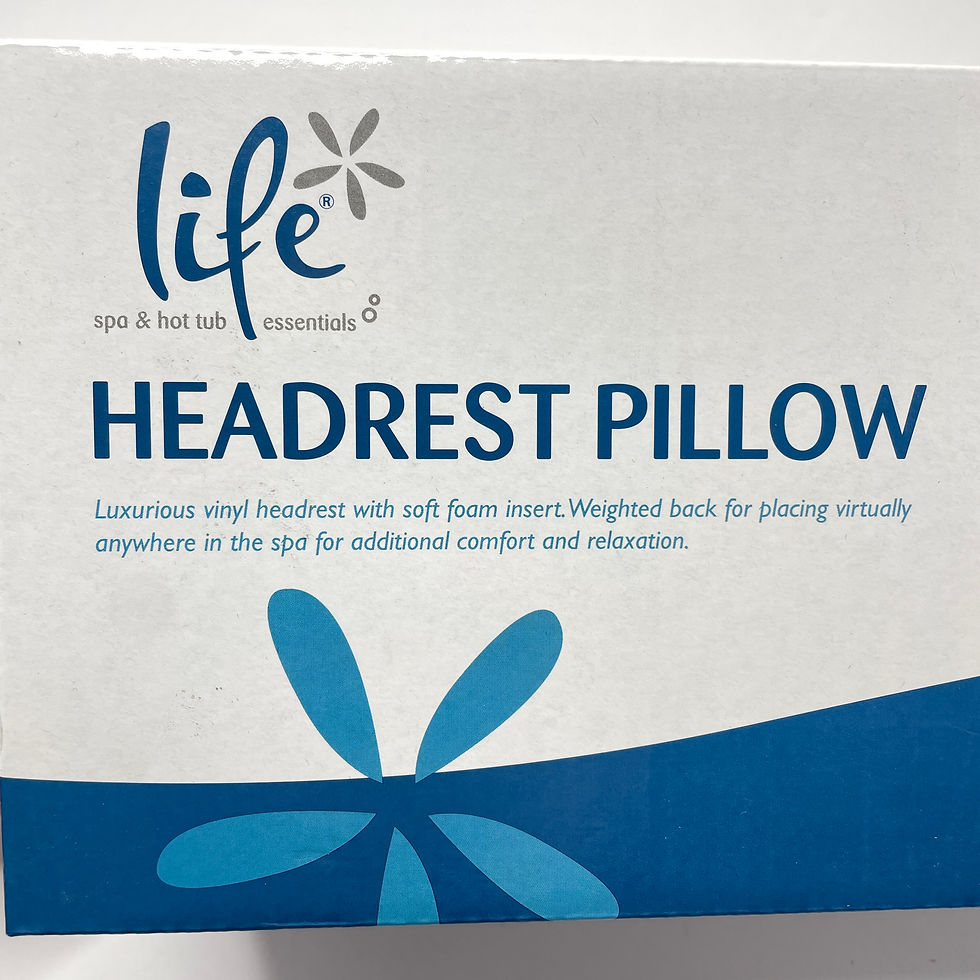 Thumbnail: Spa Hot Tub Headrest Pillow LifeSpa - Black / Black