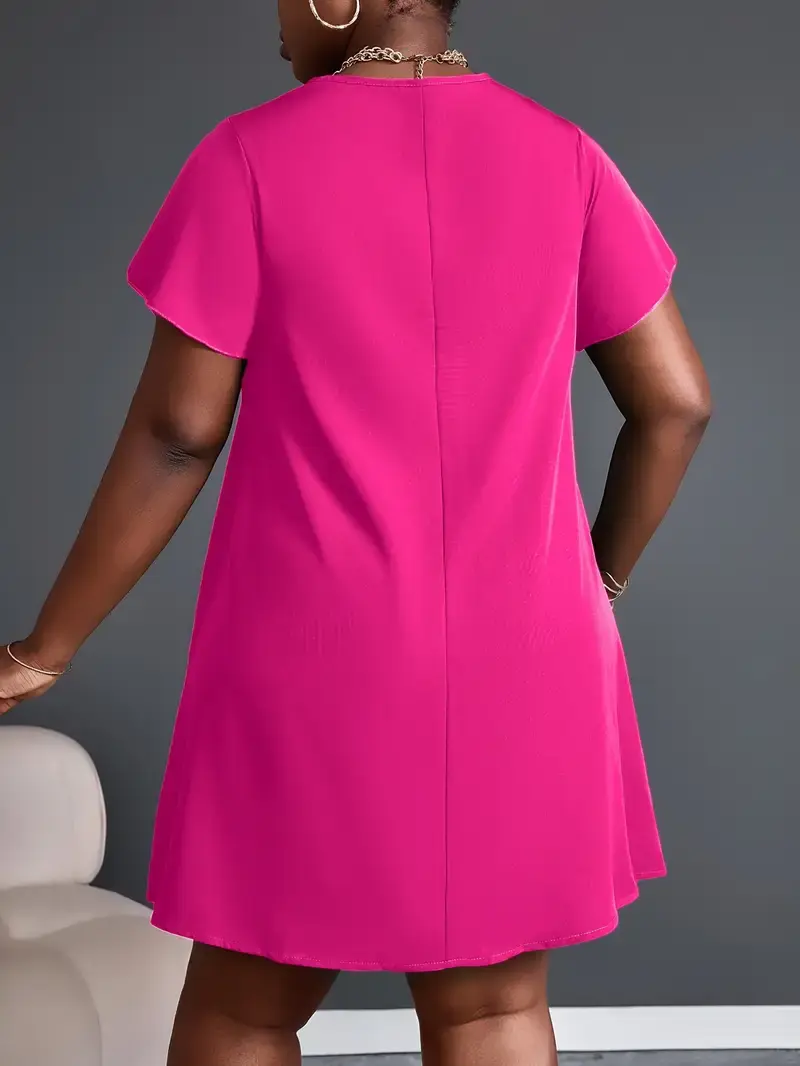 Thumbnail: Elegant Summer Short Sleeve Dress