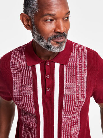 Photo of actor and model Quintin Mims in a Macy's ad