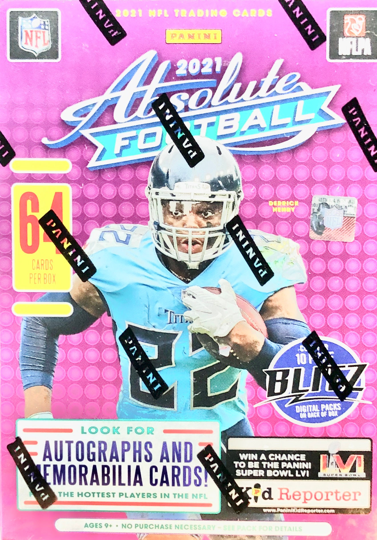 2021 Absolute Football Blaster Box