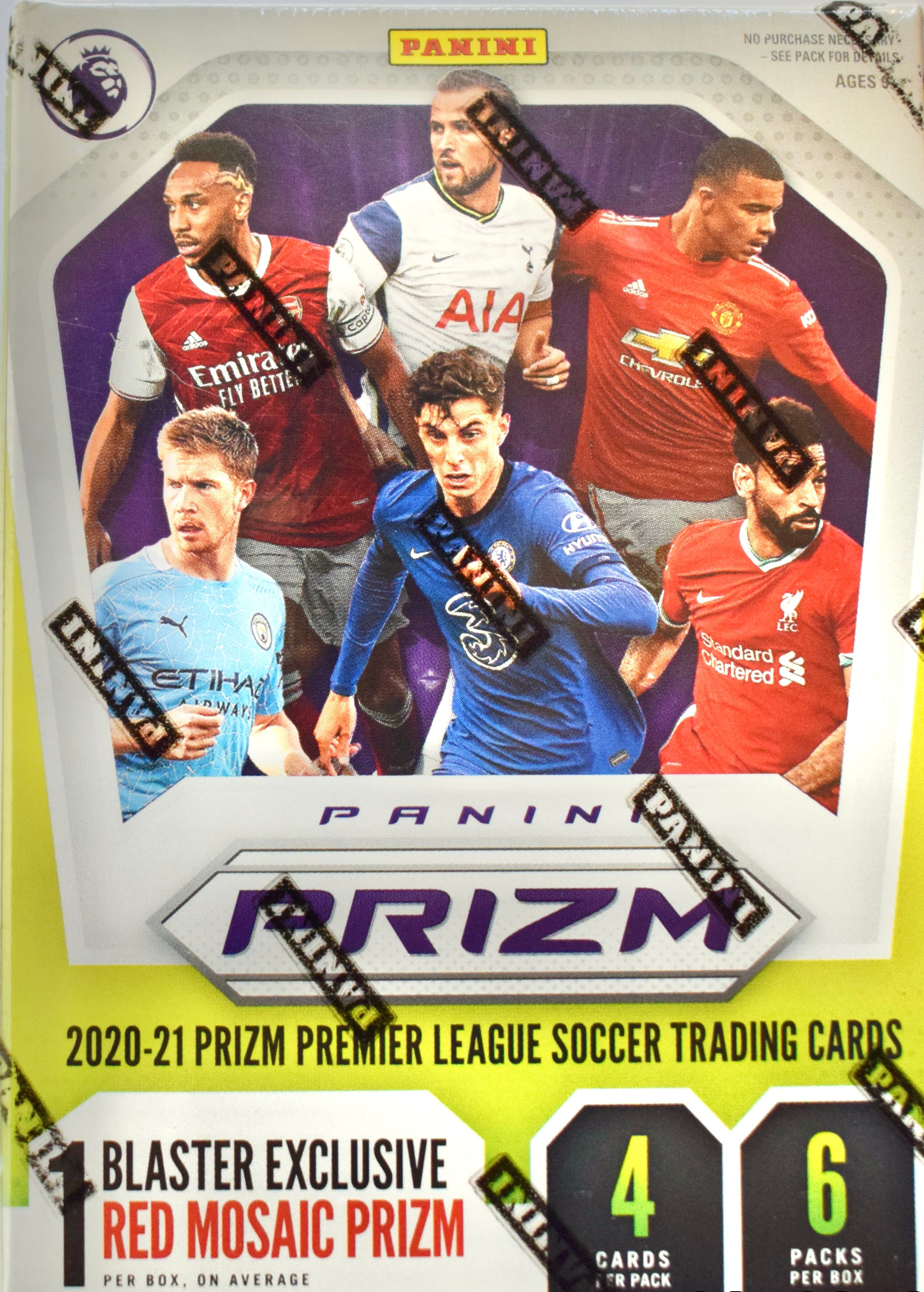 2020/21 Premier League Soccer Prizm Blaster box