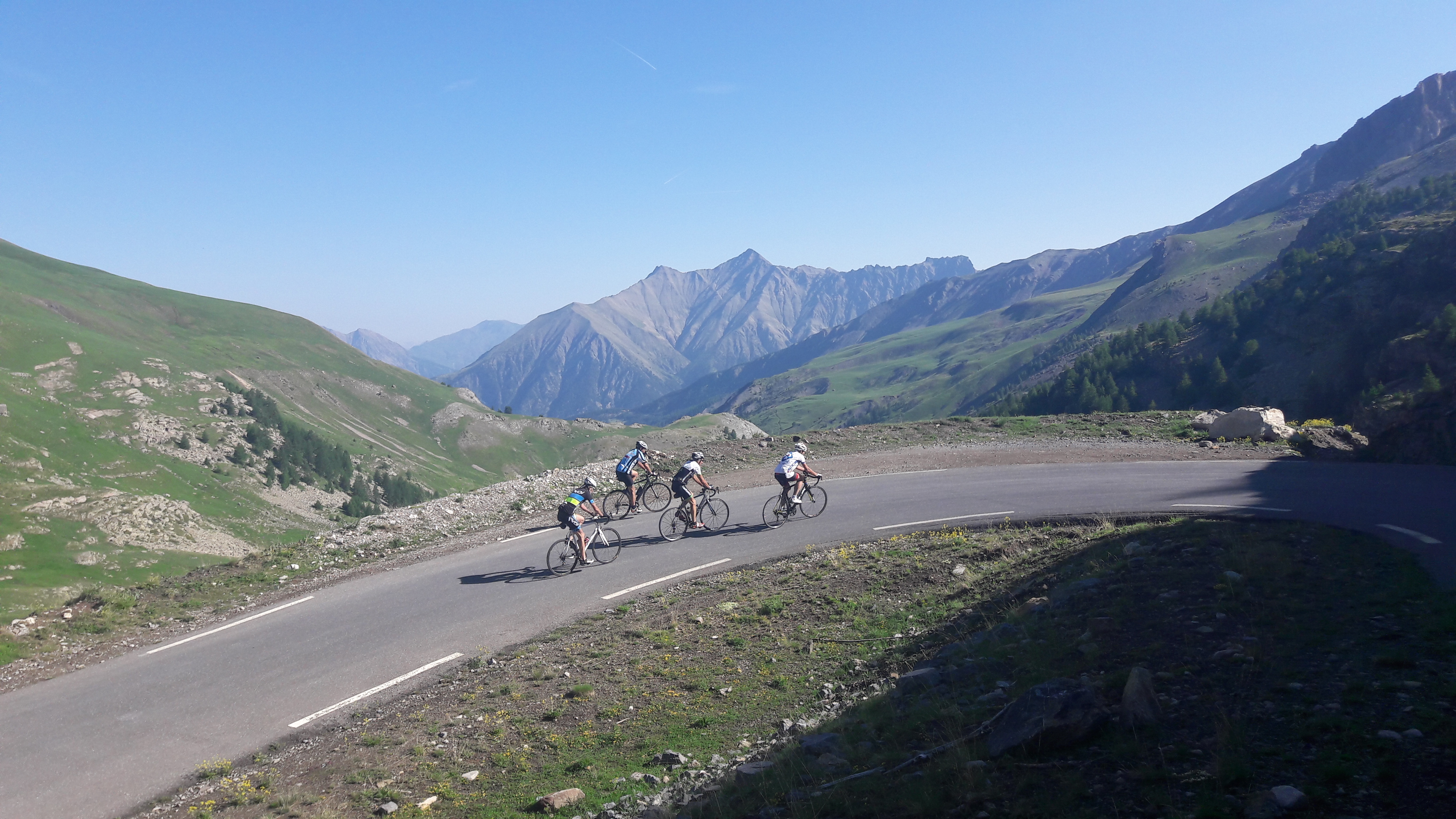Traversée à vélo, Pyrénées