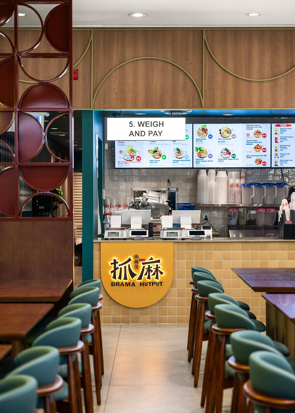 Drama Hot Pot - Restaurant Design - Commercial Project - Linhan Design