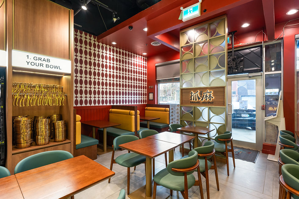 Drama Hot Pot - Restaurant Design - Commercial Project - Linhan Design