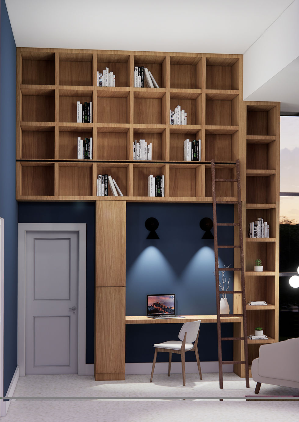 Burnaby Loft Conversion - Small Space Makeover - Linhan Design