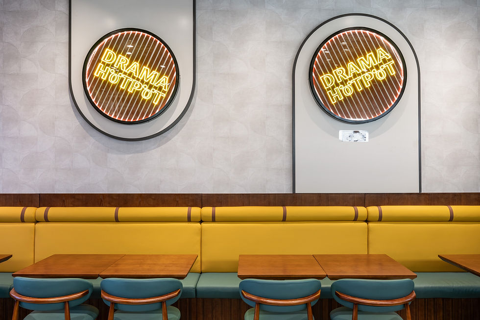 Drama Hot Pot - Restaurant Design - Commercial Project - Linhan Design