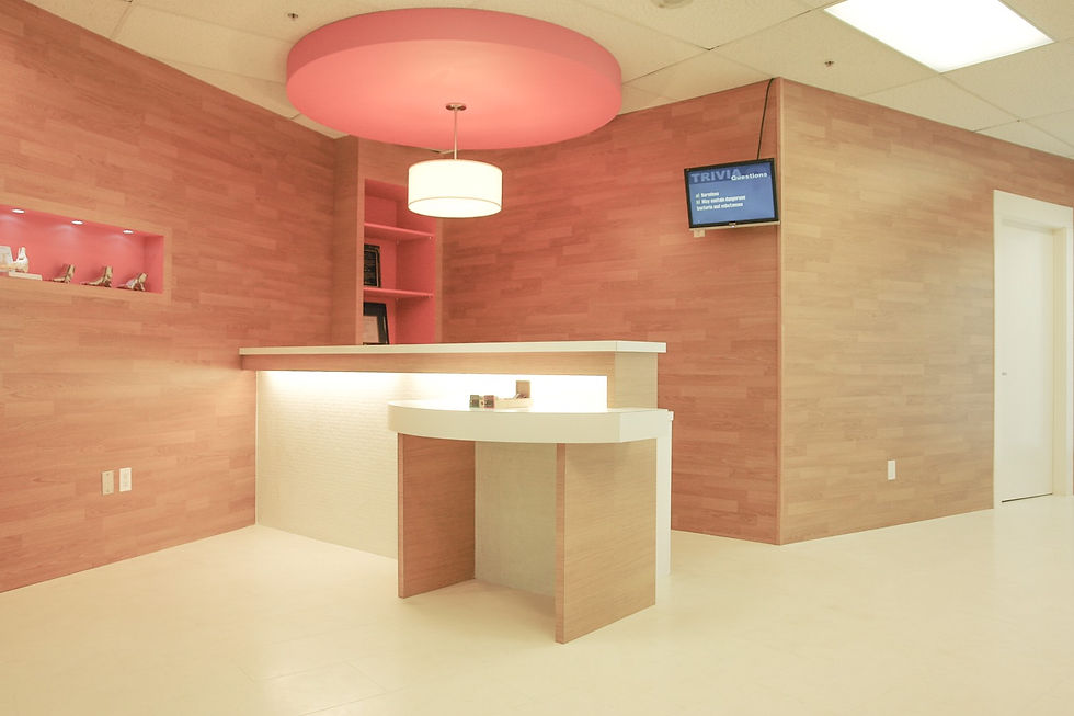 Modern Reception Counter
