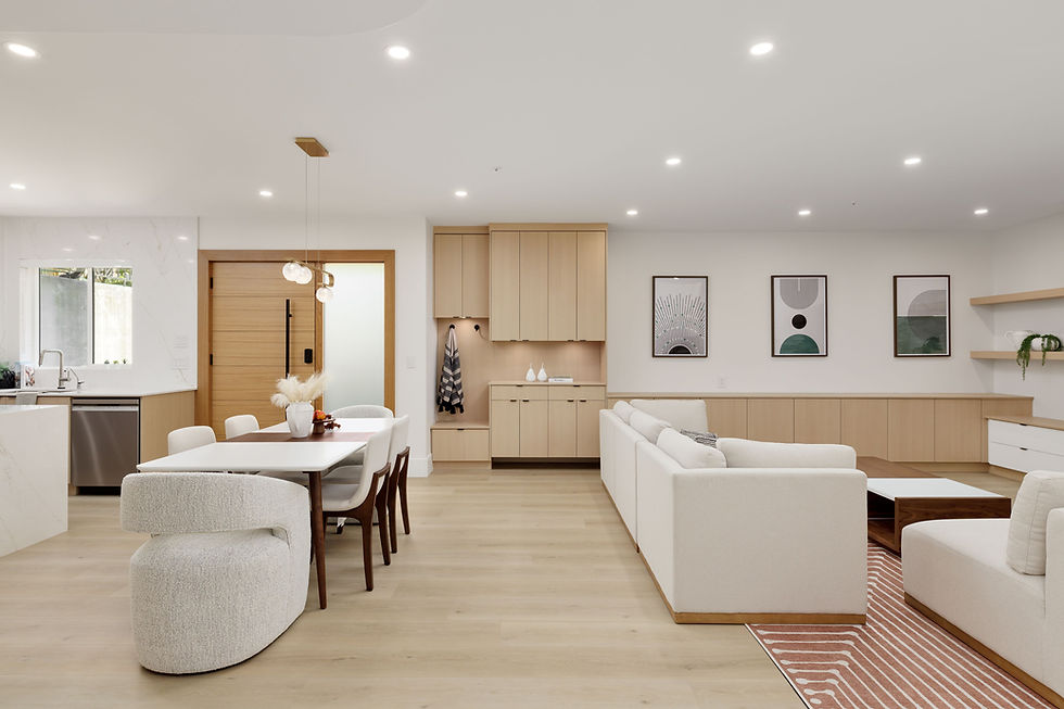 West Coast Basement Retreat - Home Renovation - Linhan Design