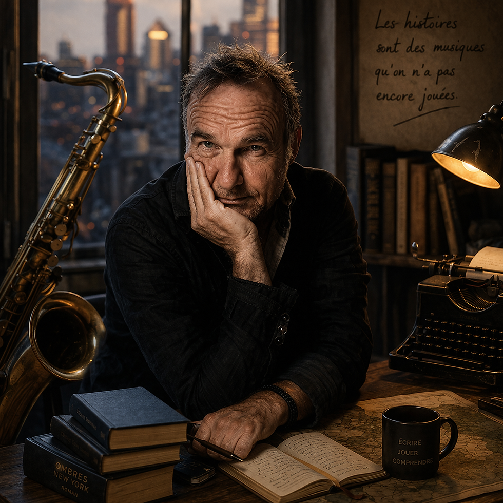 Un saxophone en Terre inconnue !