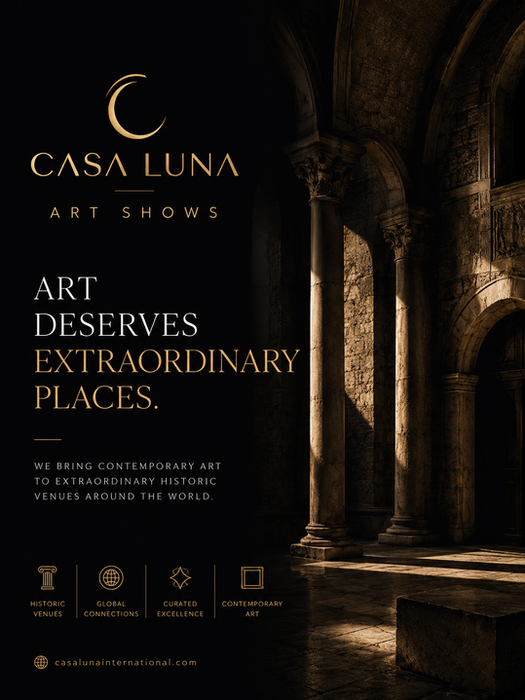 İstanbul Sanat Fuarı kapsamında düzenlenen CASA LUNA İstanbul 2026, çağdaş sanatı tarihi mimariyle buluşturan seçkin bir uluslararası sanat etkinliğidir. Resim, heykel, fotoğraf, dijital sanat ve mixed media eserleri aynı çatı altında sanatseverlerle buluşturur. 

#İstanbul #istanbulSanat #Sergi #Exhibition #GörselSanatlar #SanatFuarı #İstanbulSanatFuarı #İAAF #ArtContact #ArtAnkara #ArtNouva #İAAFİstanbul #İaafİzmir #İaafBodrum #ResimSergisi #Yağlıboya #Suluboya #Akrilik #ResimSanatı #Koleksyion #Müzayede #MüzayedeEvi #Koleksiyoner #LunaSanat #LunaGrande #LunaGrandeArtNetwork #LittleTalkers