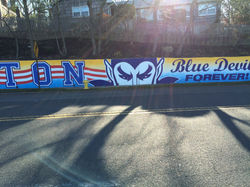 Huntington wall mural - Devil