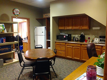 W New Castle 128 employee break room b.j