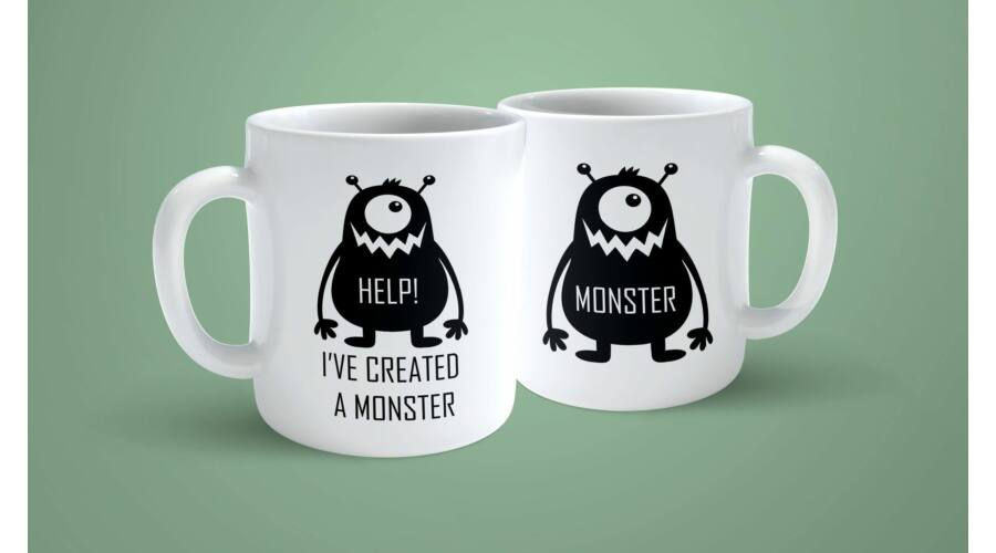 monster páros bögre
