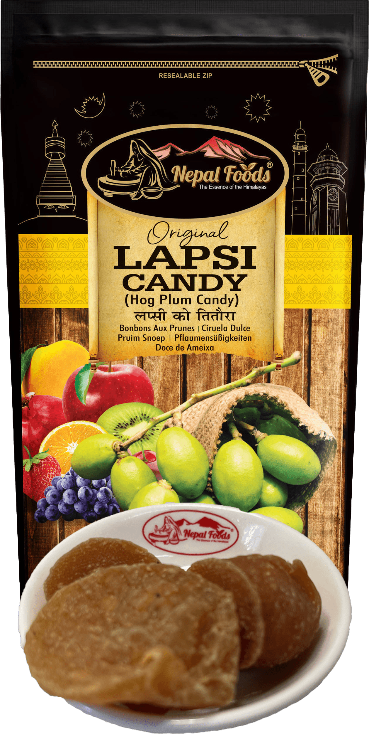 SWEET RED LAPSI CANDY 80g
