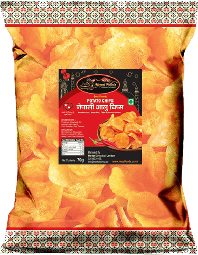 Nepali Potato Chips (Mild) 80g | Nepal Foods Online