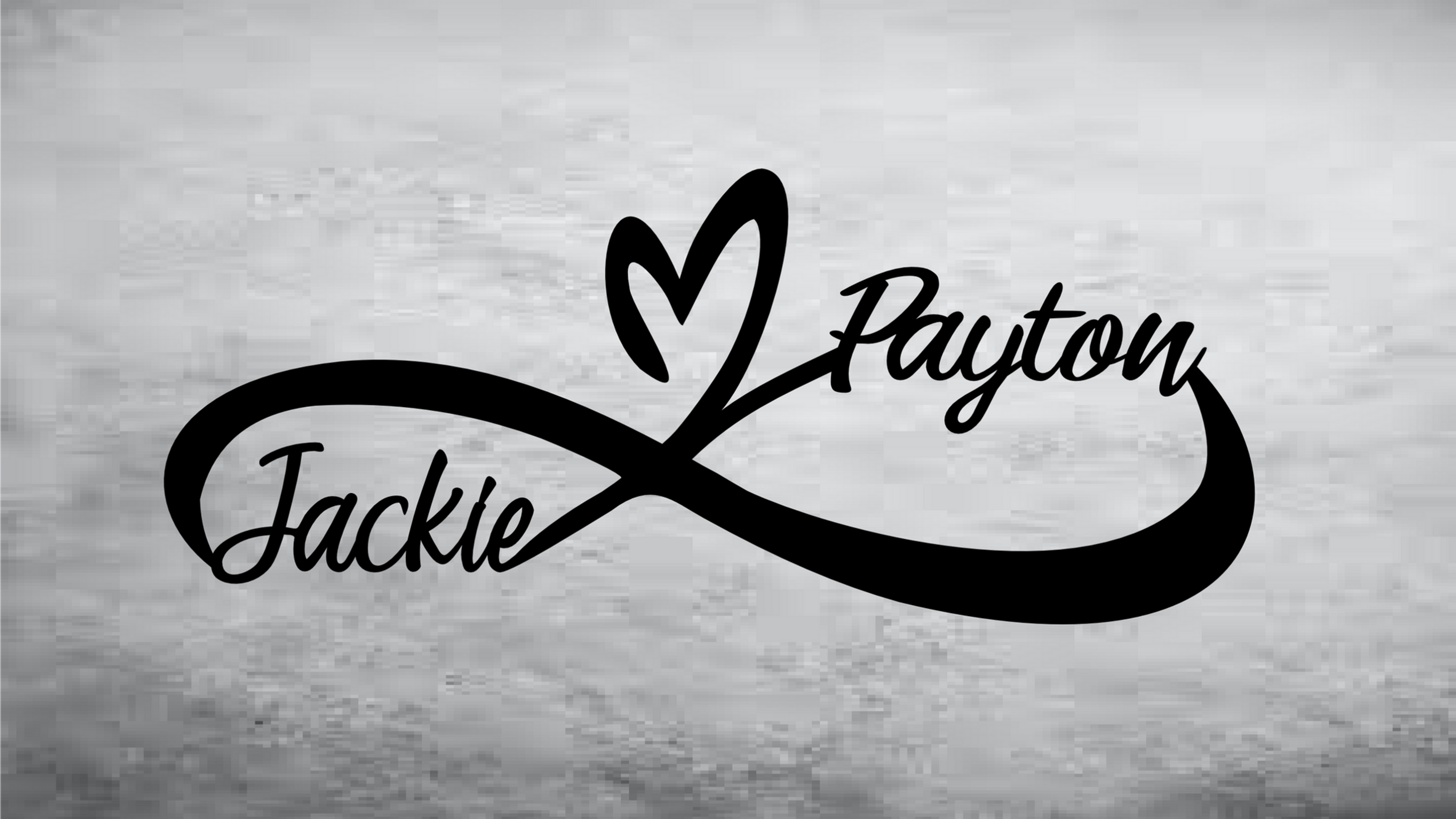 Infinite Love Metal Art