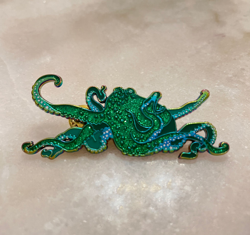 Galactopus Enamel Pin - Green