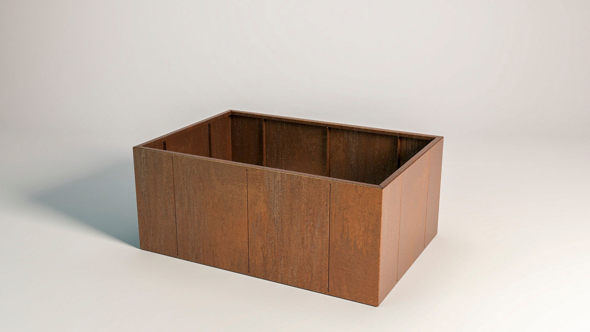 Tiefbeet TB C aus Cortenstahl