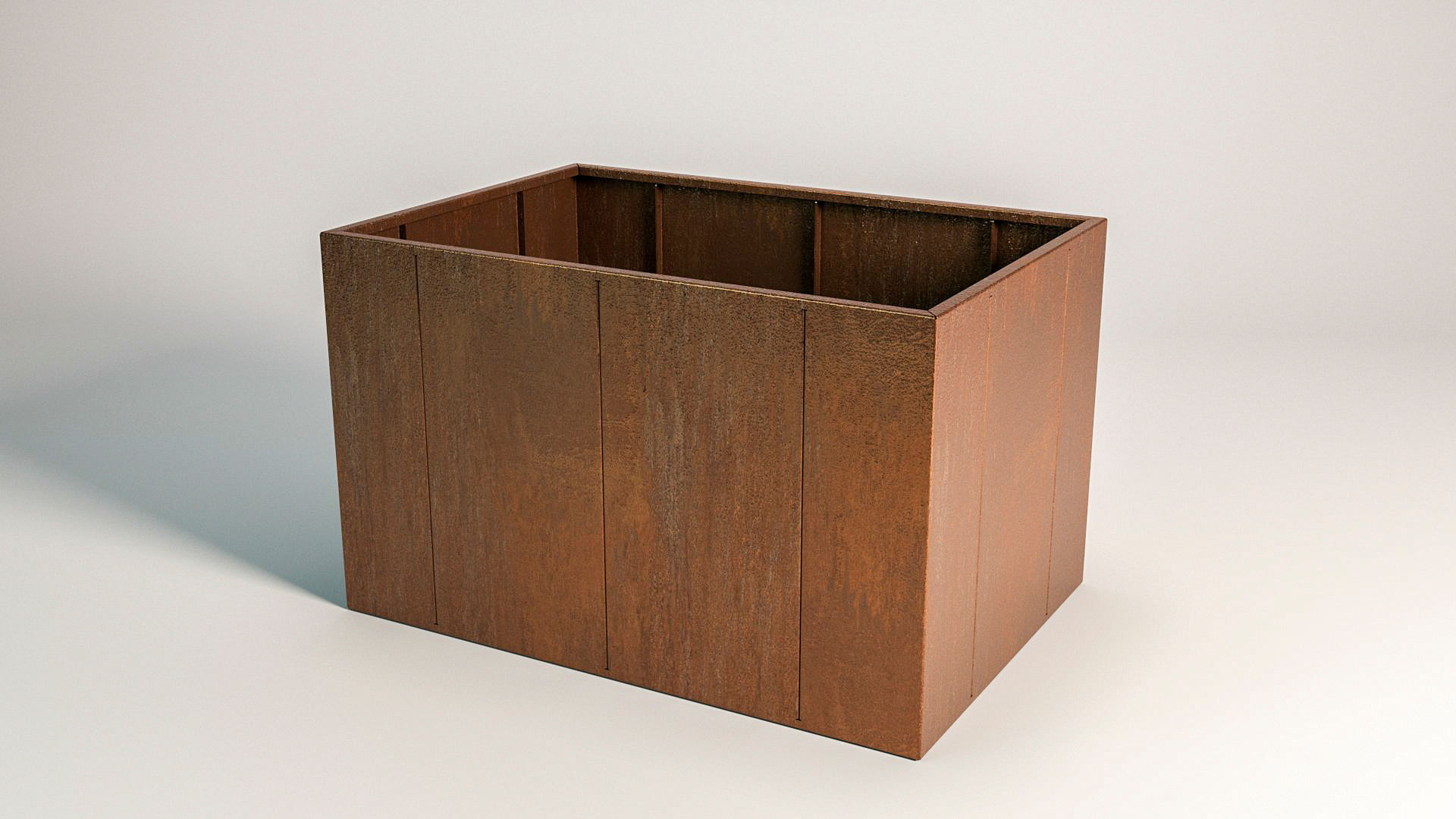 Hochbeet HB C aus Cortenstahl