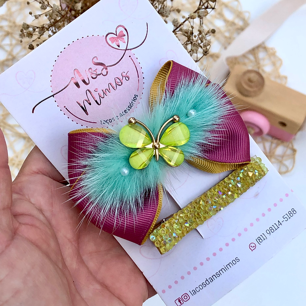 Miniatura: Kit Laço +Hair Clip