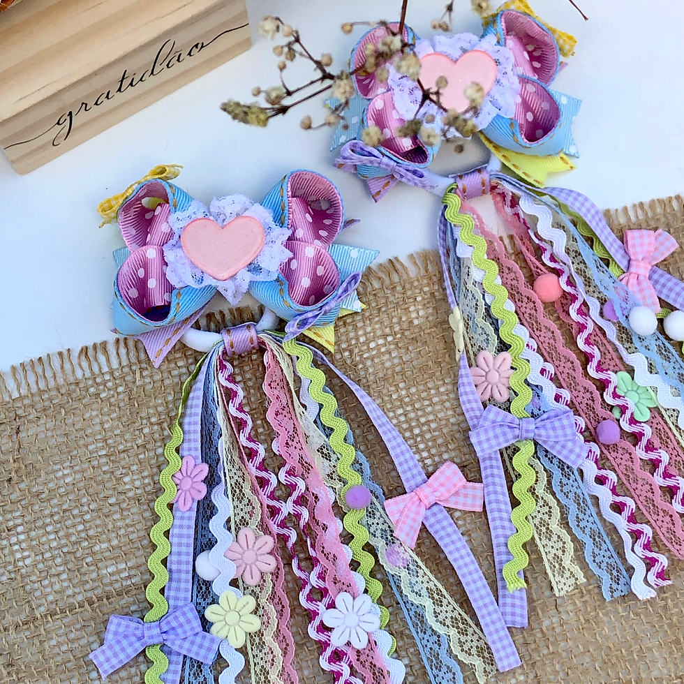 Miniatura: Parzinho Junino com Tassel