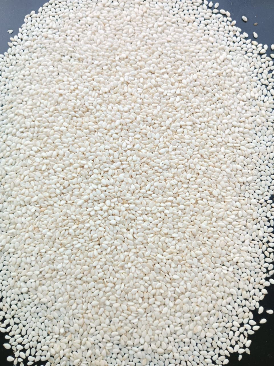 Thumbnail: Hulled White Sesame Seeds – Premium Export Quality
