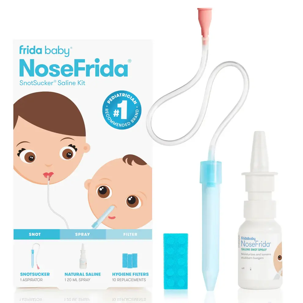 Fridababy - NoseFrida the SNOTSUCKER Saline Kit