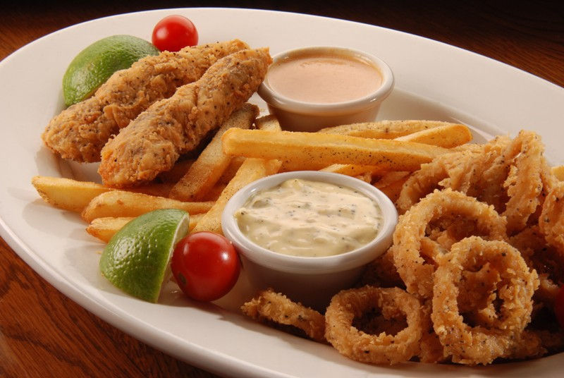 Isca de Peixe, Lula e Fritas