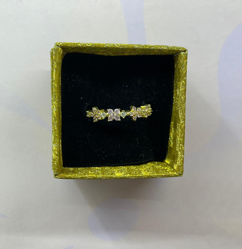 Miniatura: Anillo Rodio Ajustable