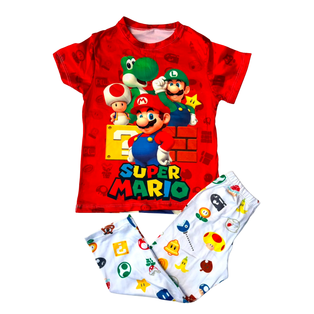 Pijama Mario Bross 2-4