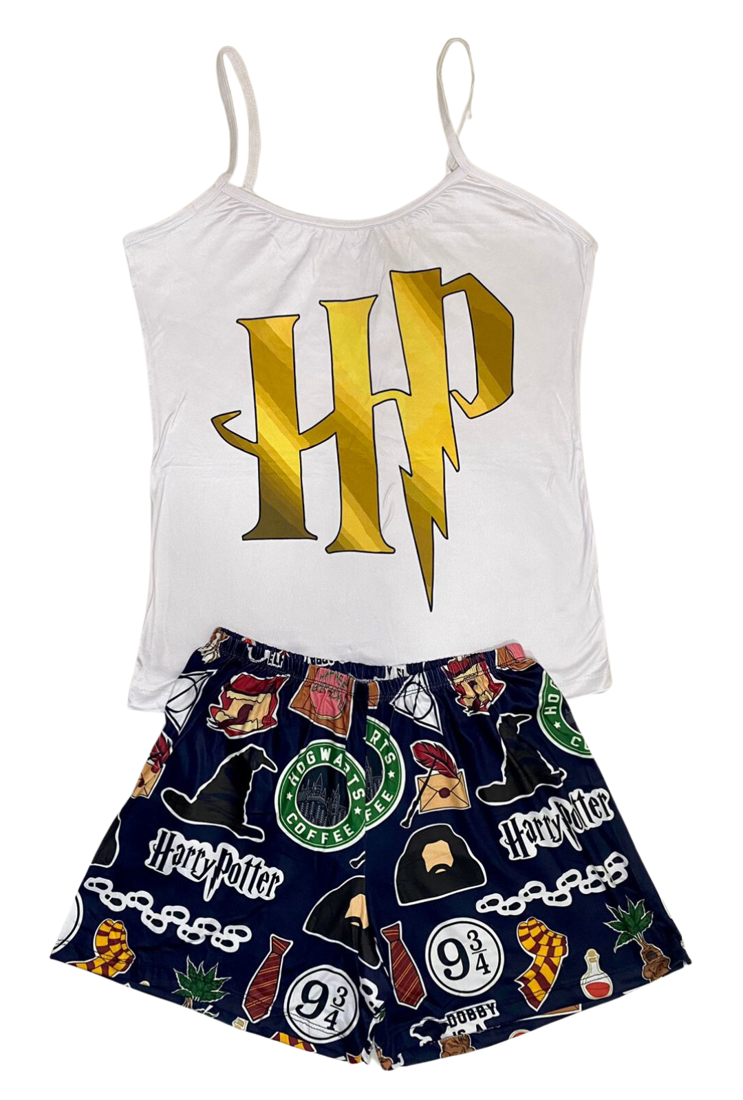 Vista Frontal Pijama Harry Potter
