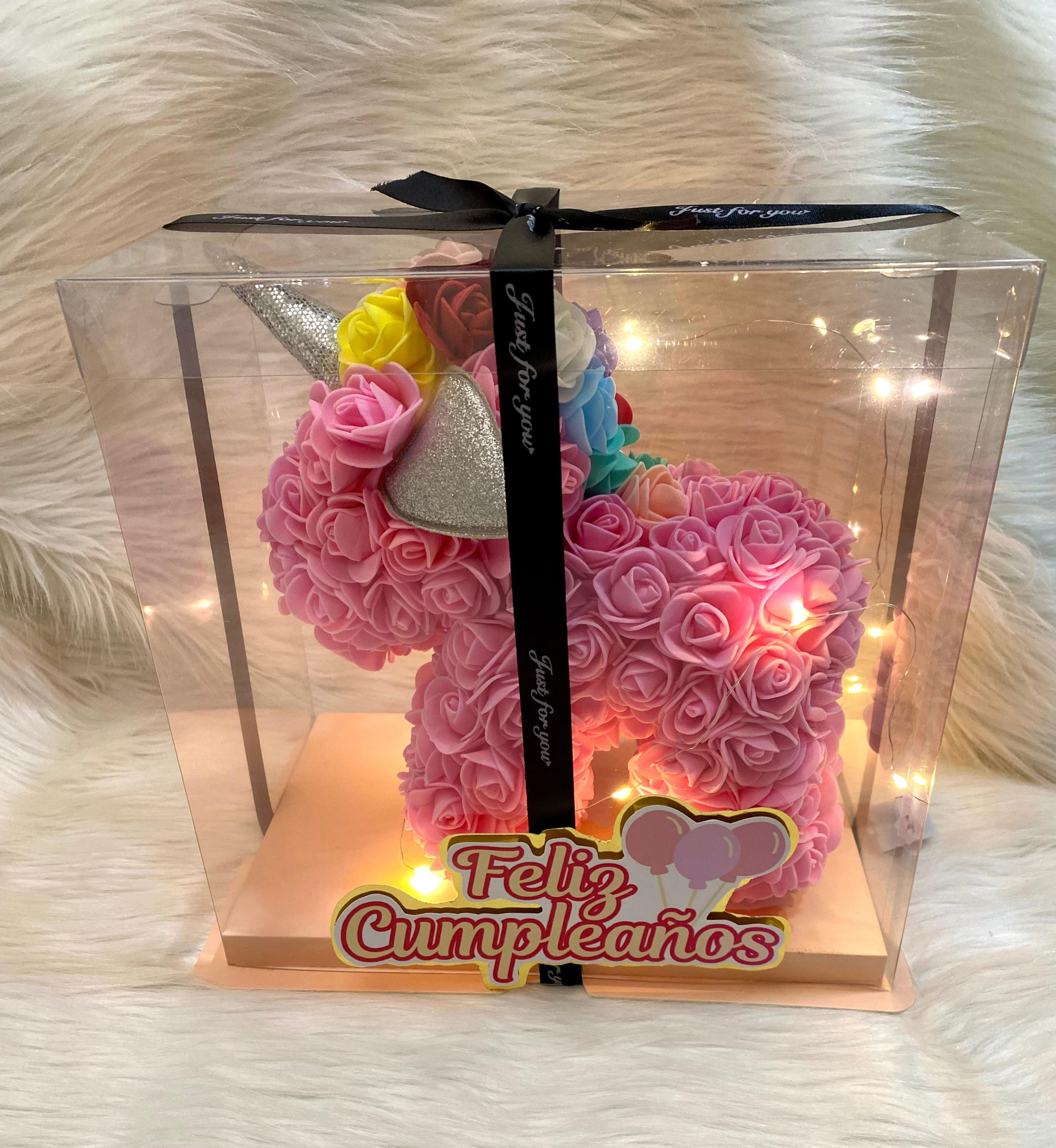 Unicornio Luces En Caja
