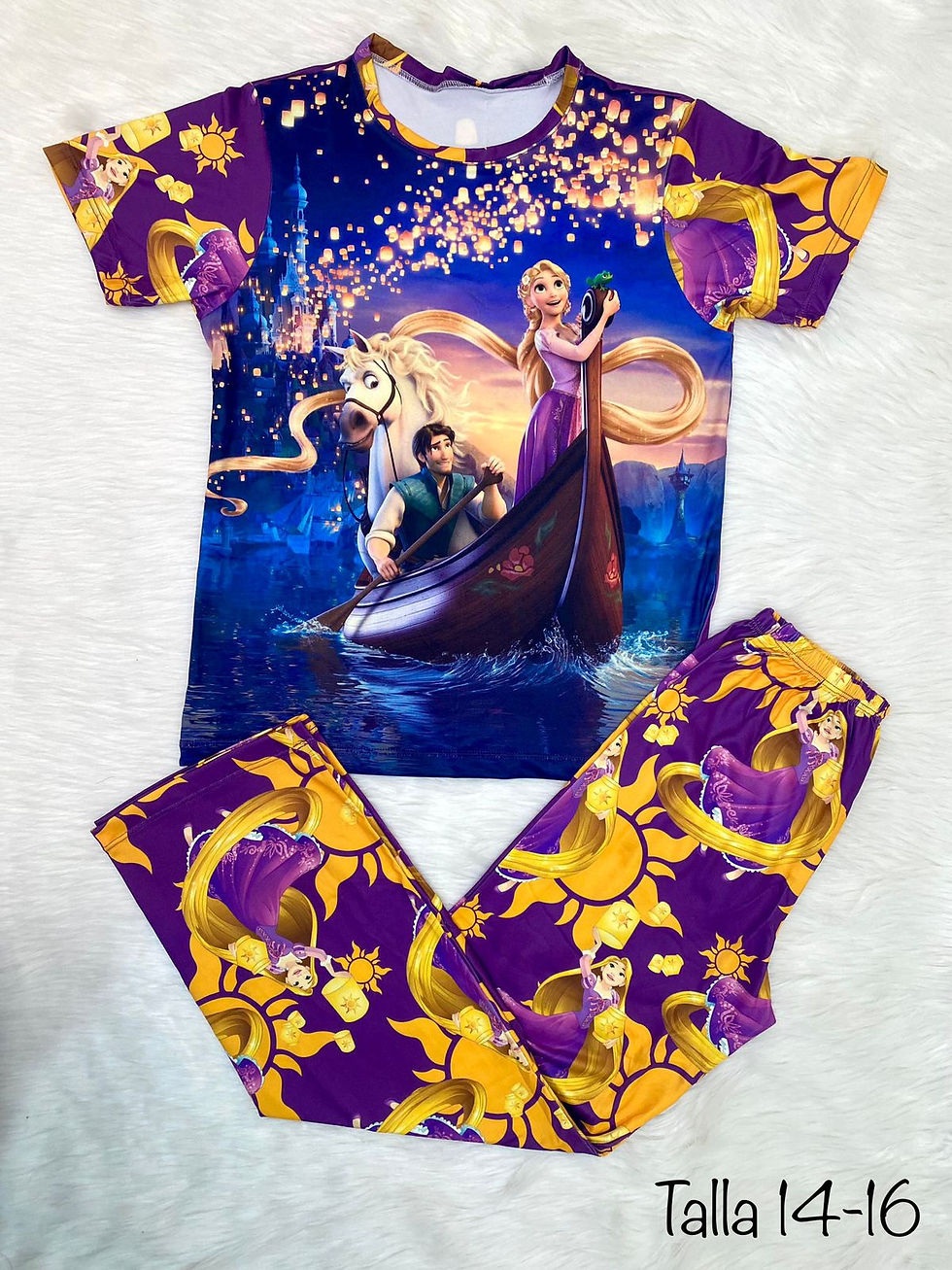 Vista Frontal Enredados Rapunzel