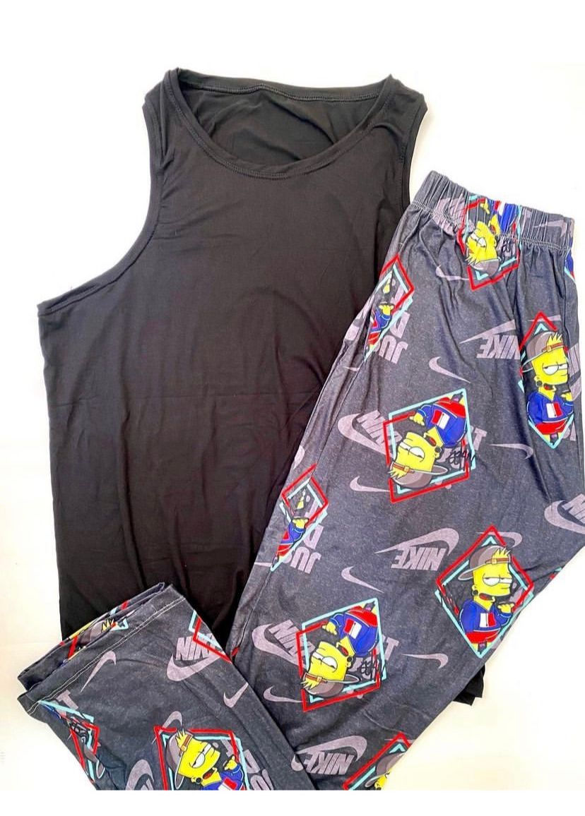 Vista Frontal Pijama Bart