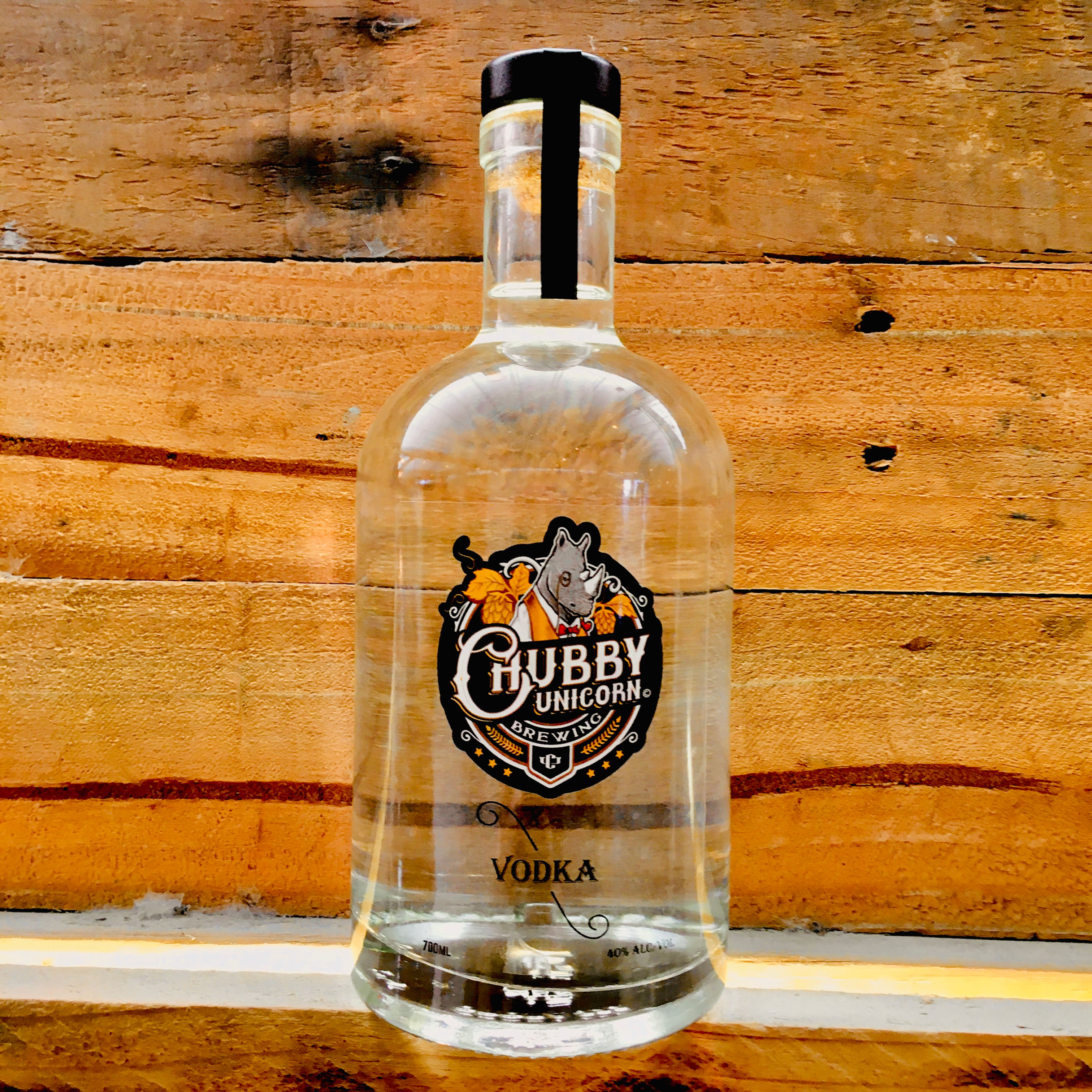 chubby unicorn vodka plain 700ml