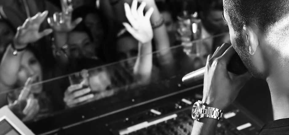 Party DJ B&W