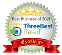 Three Best Rated 2021 award